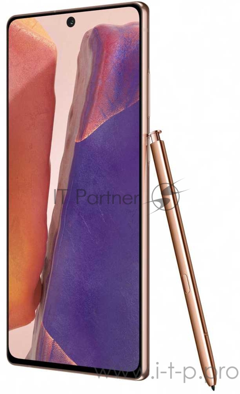 Смартфон Samsung SM-N980F Galaxy Note 20 256Gb 8Gb бронзовый моноблок 3G 4G 2Sim 6.7 1080x2400 Android 10.0 64Mpix 802.11 a/b/g/n/ac/ax NFC GPS GSM900/1800 GSM1900 TouchSc Ptotect MP3