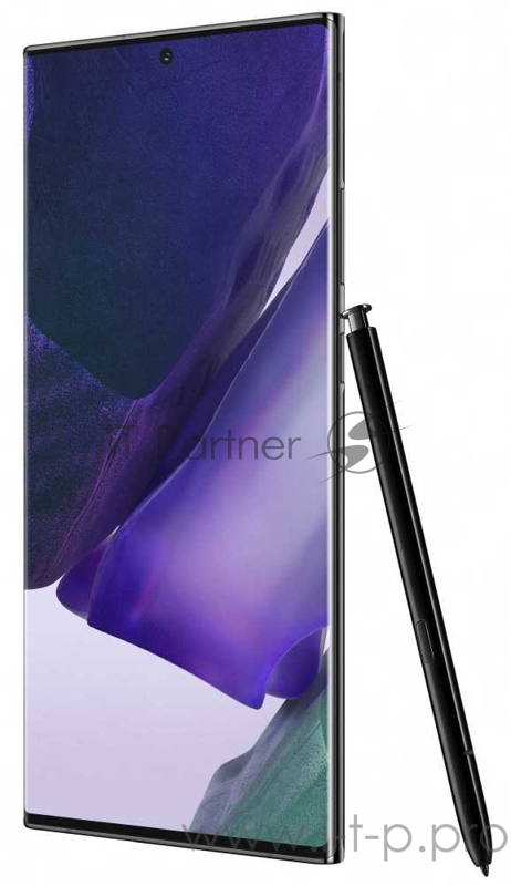Смартфон Samsung SM-N985F Galaxy Note 20 Ultra 256Gb 8Gb черный моноблок 3G 4G 2Sim 6.9 1440x3088 Android 10.0 108Mpix 802.11 a/b/g/n/ac/ax NFC GPS GSM900/1800 GSM1900 TouchSc Ptotect MP3 microSD max1024Gb