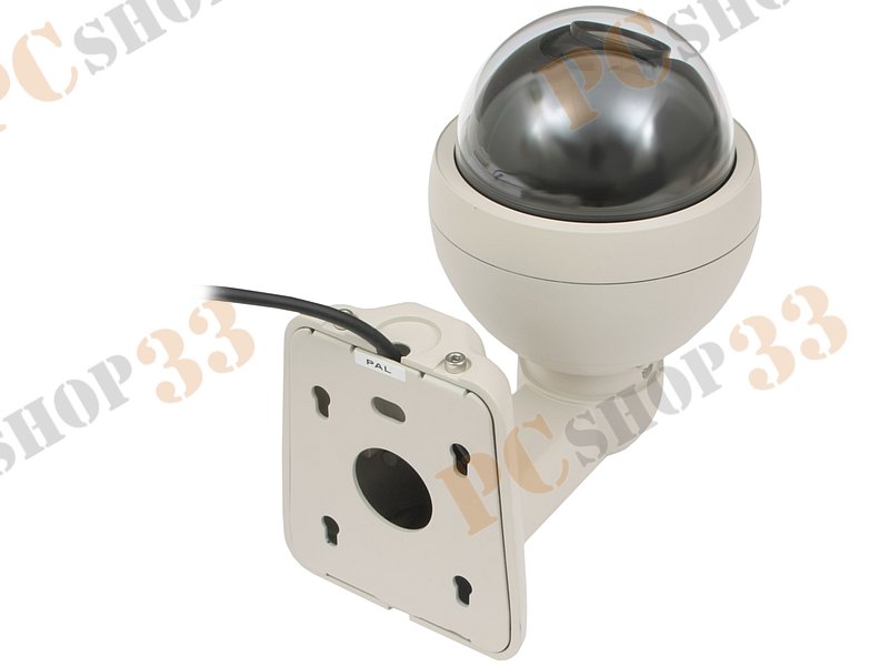 овая PTZ-камера Q-Cam QM-220K (CCD, цвет., 1/3, 5.0-60мм, 0.001лк, PAL, 700ТВЛ, пылезащищенная, влагозащищенная)