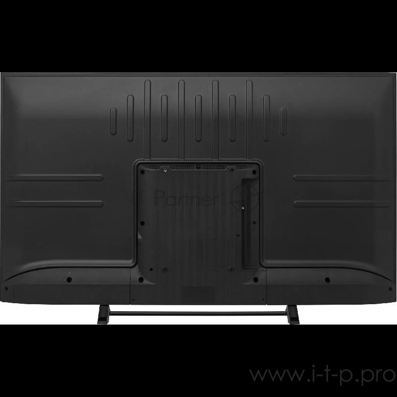 Телевизор ЖК 55 Hisense 55”, Ultra HD, Smart TV (ОС VIDAA U4.0), Wi-Fi, PCI 1600, DVB-T2/T/C/S2/S, HDR 10, Bluetooth, 2х8W, CI+(1.4), 3HDMI, 2USB, Black