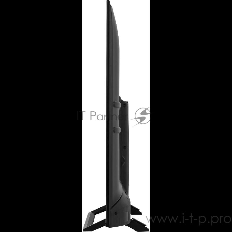 Телевизор ЖК 55 Hisense 55”, Ultra HD, Smart TV (ОС VIDAA U4.0), Wi-Fi, PCI 1600, DVB-T2/T/C/S2/S, HDR 10, Bluetooth, 2х8W, CI+(1.4), 3HDMI, 2USB, Black