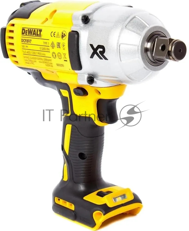 Гайковерт DCF897N. 18.0 В XR,610 Вт,3 скорости 135/400/950 Нм,0-400/1200/1900 об/мин,БЕЗ АКК
