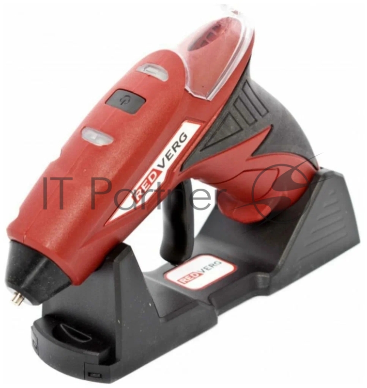 Пистолет клеевой RD-GG3,6V. 3,6В/1,5А/ч Li-Ion 1 аккум. максимальная температура 170°C время нагрева 20-30 сек. D 7мм