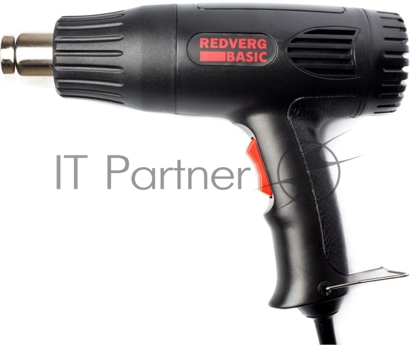 Технический фен HG2000. 1000ВТ/2000Вт режимы 300град/600град воздушный поток 300/550л/мин коробка 3 насадки вес- 1кг