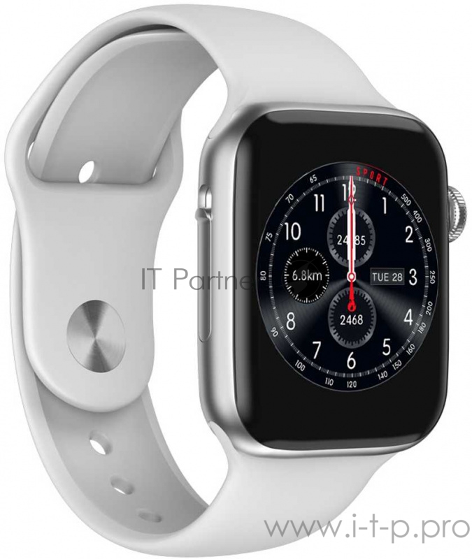 Смарт-часы Jet Sport SW-4C 1.54 IPS серебристый (SW-4C SILVER)