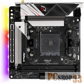 Материнская плата AMD B550 SAM4 MITX B550 PHANTOM GAM-ITX/AX ASROCK