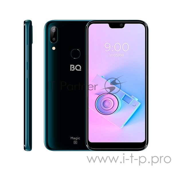 Смартфон BQ 5731L Magic S Ultra Violet SC9863A, 8, 1.6 GHz, Android 9.0, 3 GB, 32 GB, NFC , 2G GSM 850/900/1800/1900, 3G 3G WCDMA 900/2100MГц, WiFi IEEE 802.11 b/g/n, Bluetooth Версия 4.2, GPS GPS, A-GPS, Глонасс, VoWiFi, VoLTE Экран: 5.84, 19:9, 22