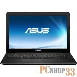 Ноутбук Asus X554LJ-XO1143T Core i3 4005U/4Gb/2Tb/DVD-RW/nVidia GeForce 920M 2Gb/15.6/HD (1366x768)/Windows 10 64/black/WiFi/BT/Cam