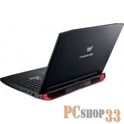 Ноутбук Acer Predator PH317-51-5569 Core i5 7300HQ/16Gb/1Tb/SSD128Gb/nVidia GeForce GTX 1050 Ti 4Gb/17.3/IPS/FHD (1920x1080)/Windows 10/black/WiFi/BT/Cam/6000mAh
