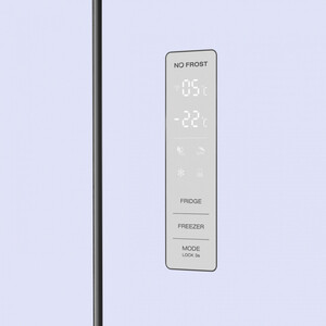 Холодильник Weissgauff WCD 486 NFW белый (трехкамерный)