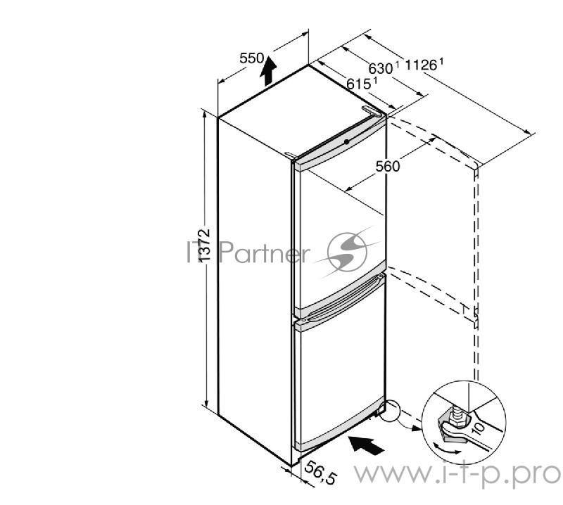 Холодильник LIEBHERR CU 2331-21 001
