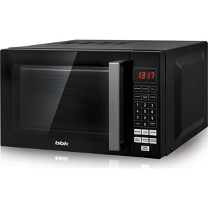 Микроволновая печь BBK 20MWS-779S/B black (20л, 700Вт, соло, электронное управление) (20MWS-779S/B)