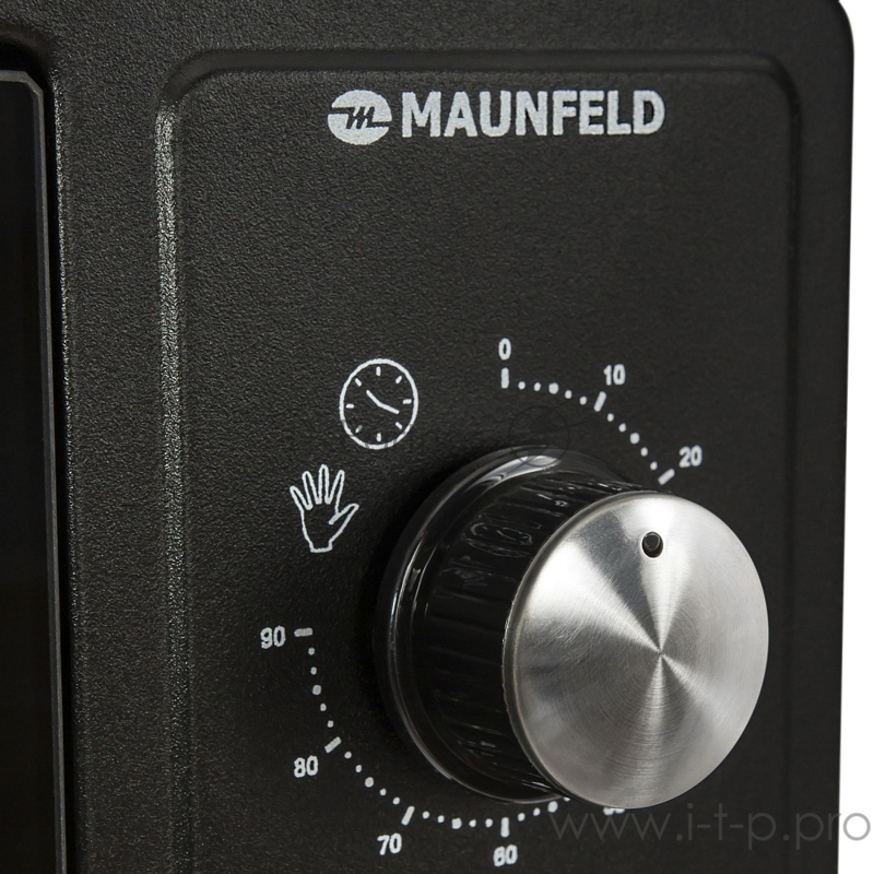 Мини-печь MAUNFELD Мини-печь MAUNFELD/ ширина 60 см, механическое управление, 45 л,конвекция, черный