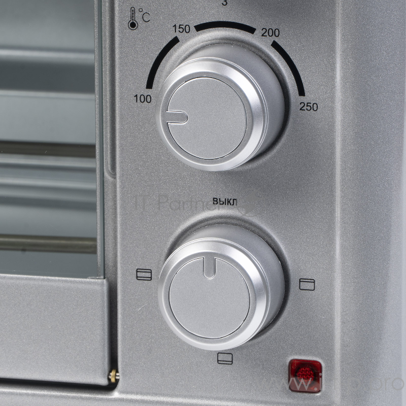 Мини-печь Galaxy GL2629, серебристый мощность 3500 Вт (мощность духовки 1650 Вт, мощность левой конфорки 1000 Вт, мощность правой конфорки 850 Вт), диаметр левой конфорки 188 мм, диаметр правой конфорки 155 мм, объем 50 л,3 режима работы духовки, две