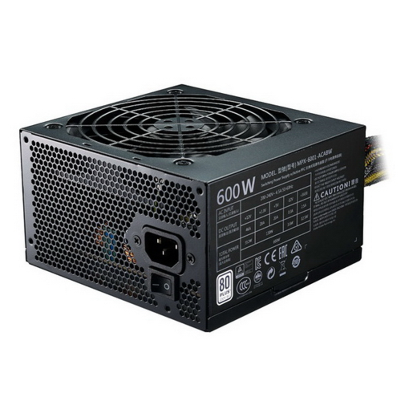 Блок питания Cooler Master MasterWatt Lite 600W (MPX-6001-ACABW-ES)