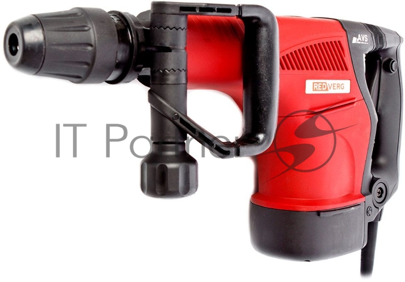 Отбойный молоток RD-DH1350. 1350Вт, 3700уд/мин, 20Дж, SDS-max, кейс, пика 350мм, зубило 18х350мм