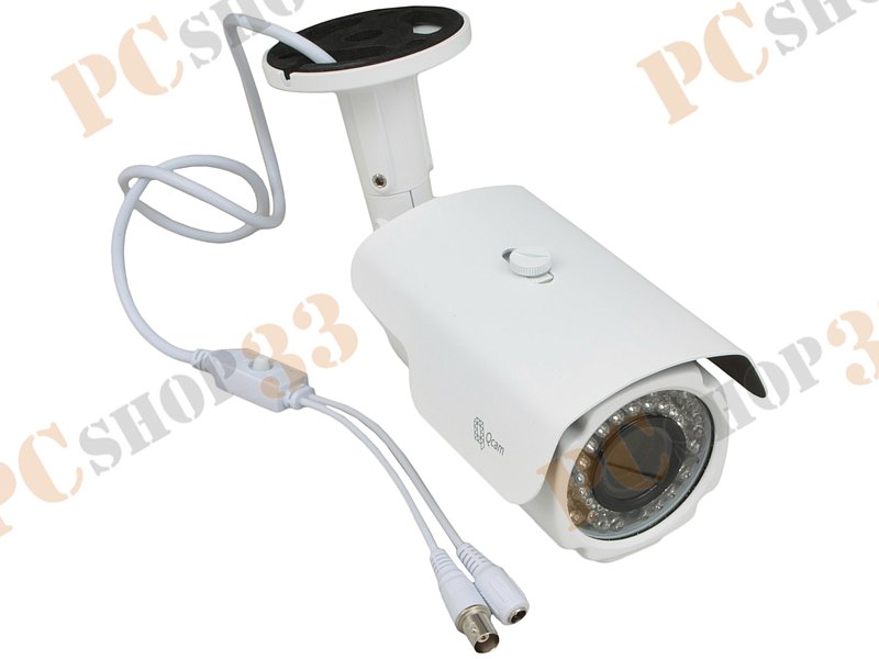 AHD-камера Q-Cam QHC-123-R(2.8-12) (CMOS, цвет., 1/4, 2.8-12мм, ИК-подсветка, 0лк, AHD, пылезащищенная, влагозащищенная), серый