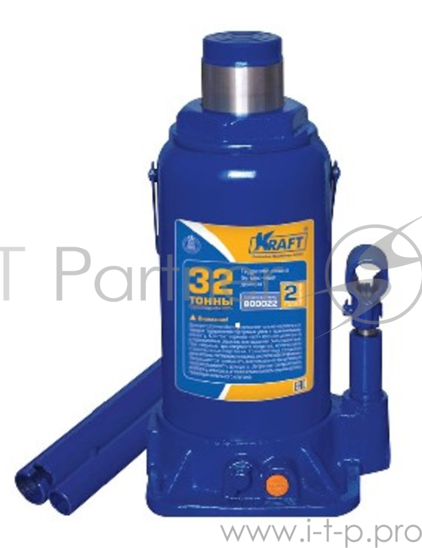 KRAFT Домкрат бутылочный 32 т. ( min 265mm-max 465mm) КТ 800022 (KRAFT Домкрат бутылочный 32 т. ( min 265mm-max 465mm) КТ 800022)