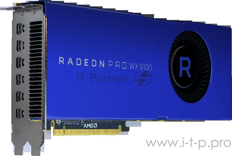 Видеокарта 16GB Radeon Pro WX 9100 (6*mDP) Full Height