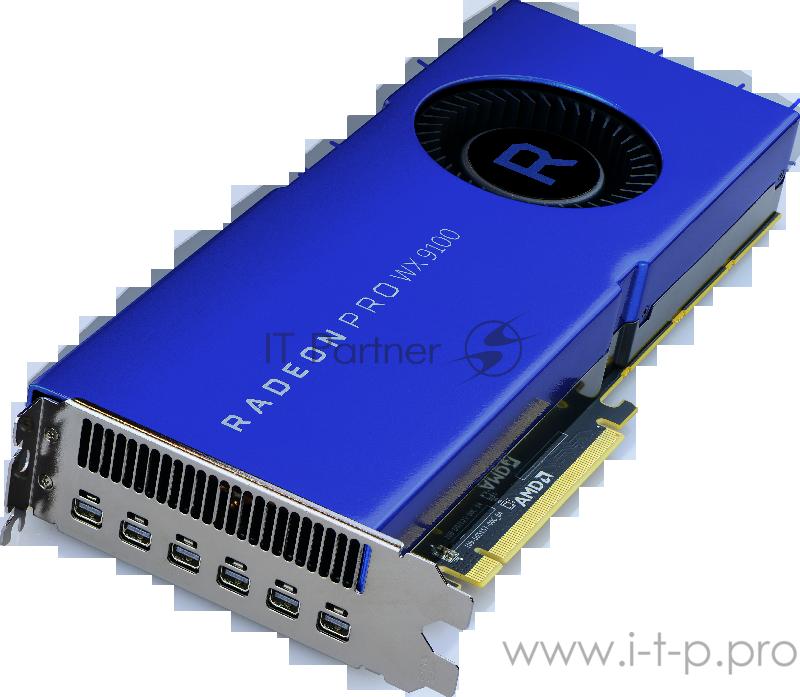 Видеокарта 16GB Radeon Pro WX 9100 (6*mDP) Full Height