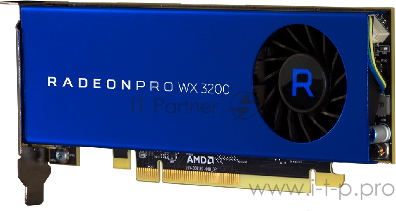 Видеокарта 4GB AMD Radeon Pro WX3200 (4 mDP) LP