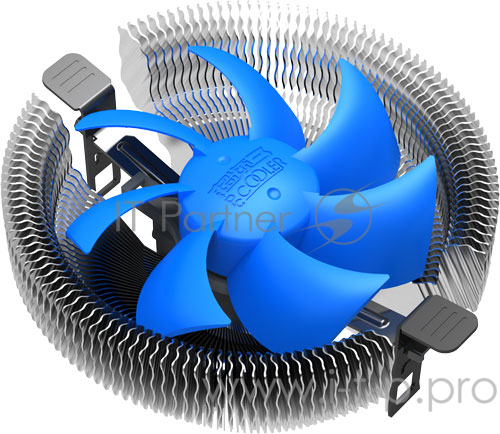 Кулер PCCooler E90 S775/1155/56/AM2/2+/AM3/FM1/2/ (48 шт/кор, TDP 75W, вент-р 90мм, 2500RPM, 25dBa) Retail Color Box