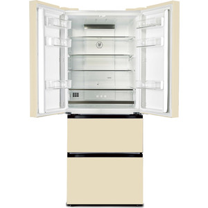 Холодильник TESLER RFD-361I CRYSTAL BEIGE