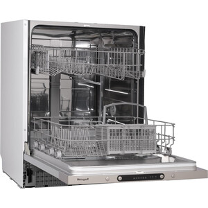 Встраиваемая посудомоечная машина Weissgauff полноразмерная, 598 х 550 х 815 мм, 12 комплектов, 6 программ,потребление воды 11 л., дисплей, AquaStop, отсрочка старта