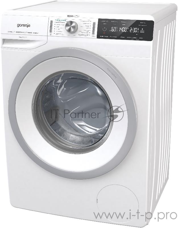 Стиральные машины GORENJE Полноразмерная стиральная машина, 85x60x54.5, фронтальная загрузка, 8 кг, 1400 об/мин, цифровой дисплей, 14 программ, белая