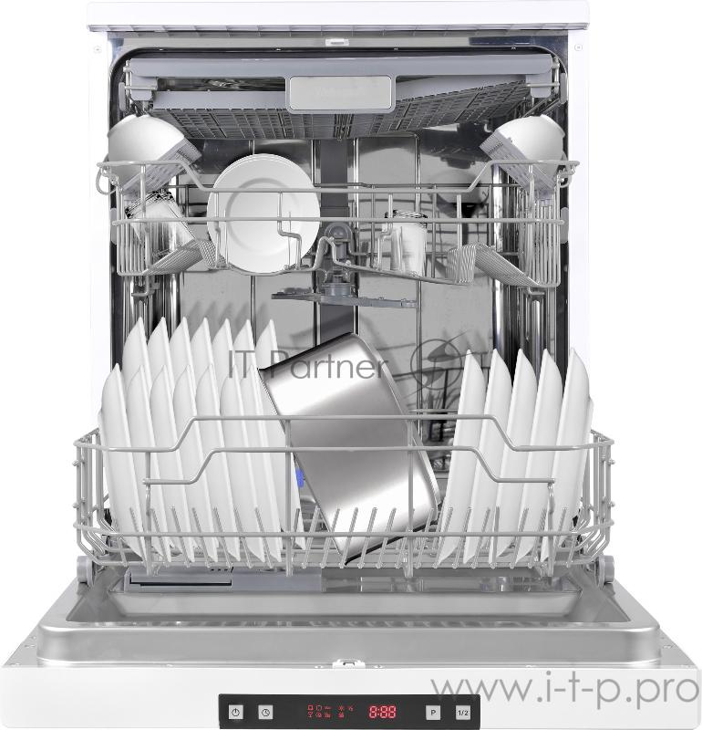 Посудомоечная машина Weissgauff DW 6035 белый (полноразмерная)