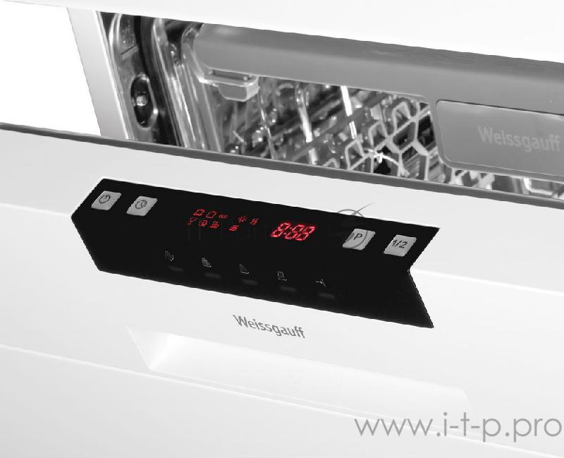 Посудомоечная машина Weissgauff DW 6035 белый (полноразмерная)