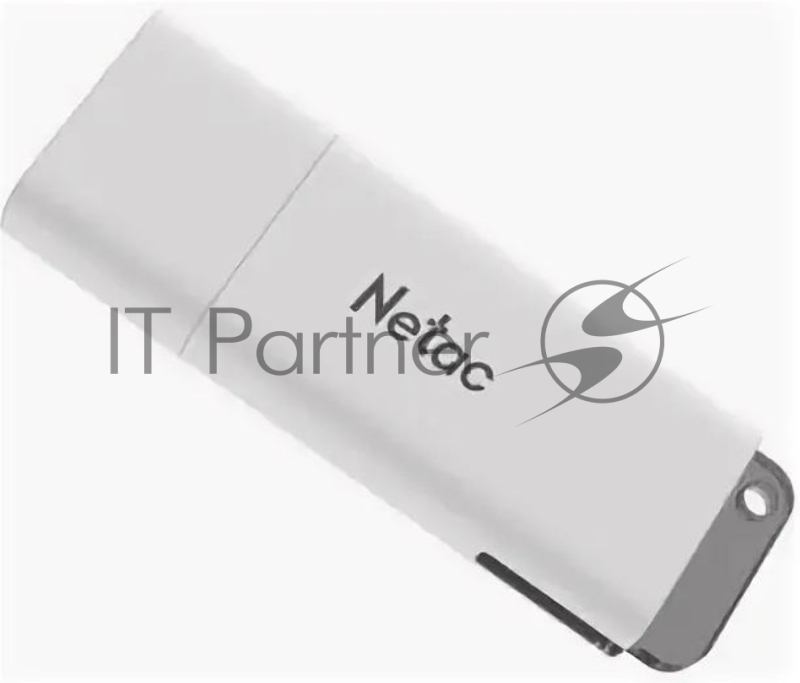 Флеш Диск Netac U185 16Gb <NT03U185N-016G-30WH>, USB3.0, с колпачком, пластиковая белая