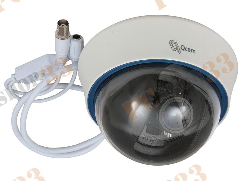 AHD-камера Q-Cam QHC-112(2.8-12) (CMOS, цвет., 1/4, 2.8-12мм, 0.01лк, AHD, пылезащищенная, влагозащищенная)