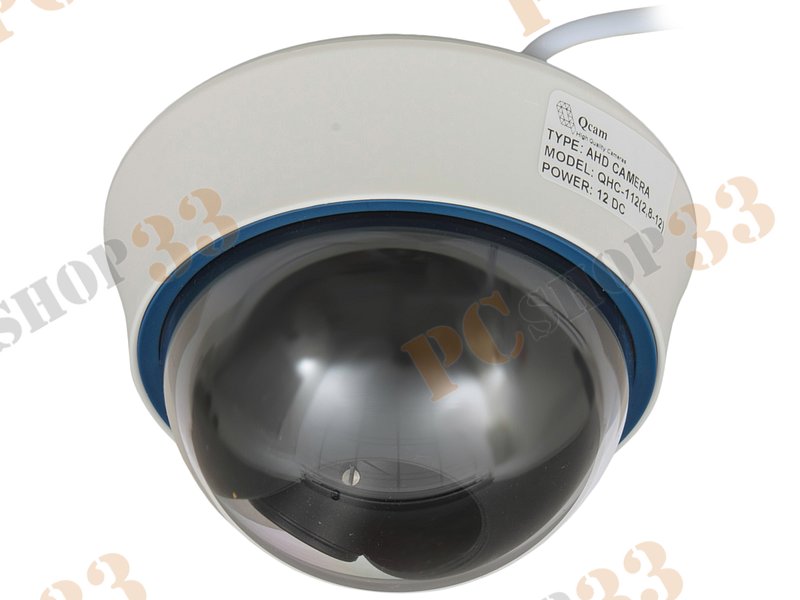 AHD-камера Q-Cam QHC-112(2.8-12) (CMOS, цвет., 1/4, 2.8-12мм, 0.01лк, AHD, пылезащищенная, влагозащищенная)