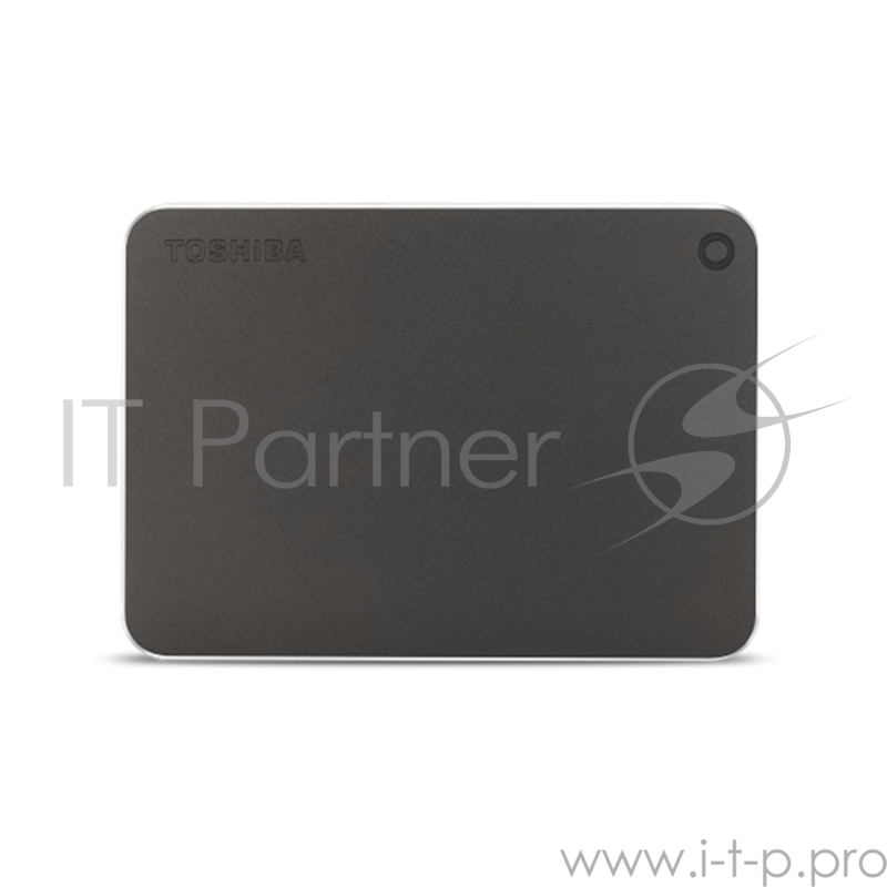 Накопитель на жестком магнитном диске TOSHIBA Внешний жесткий диск TOSHIBA HDTW240EB3CA Canvio Premium 4ТБ 2,5 USB/USB Type-C, т.-серый металлик