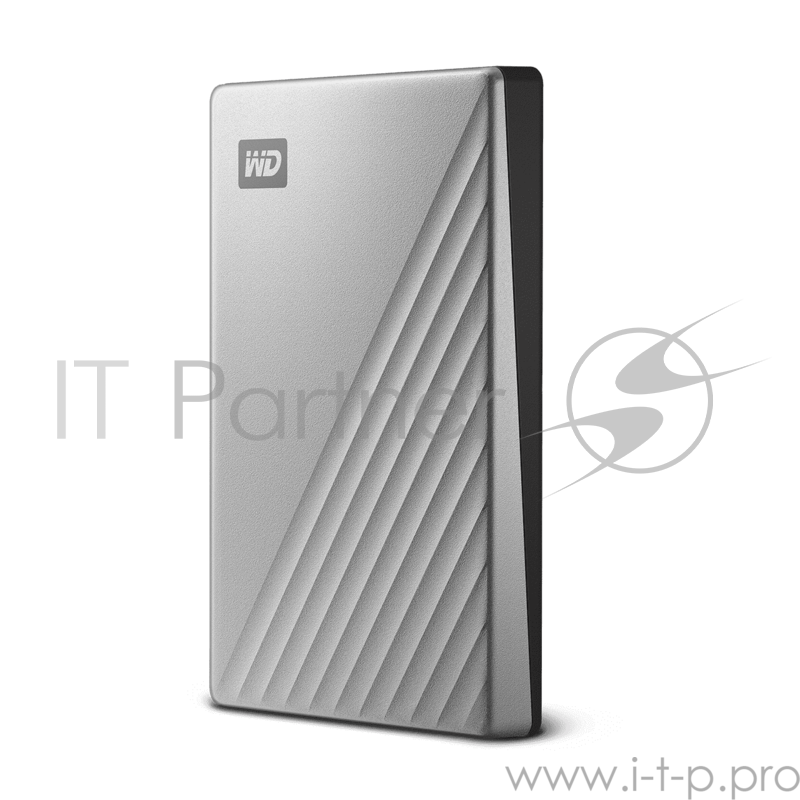 Накопитель на жестком магнитном диске WD Внешний жёсткий диск WD My Passport Ultra for Mac WDBPMV0050BSL-WESN 5TB 2,5 USB 3.1/USB-C silver (F1B)