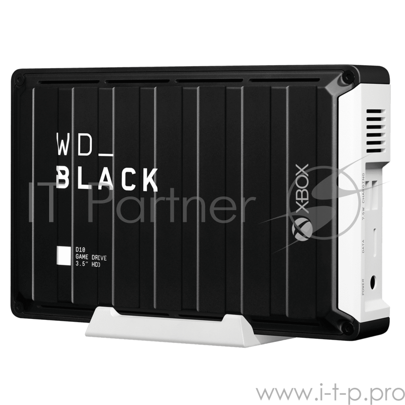 Накопитель на жестком магнитном диске WD Внешний жесткий диск WD_BLACK D10 Game Drive for Xbox One WDBA5E0120HBK-EESN для Xbox 12TB 3,5 USB 3.2 Gen 1 ( (H9C)