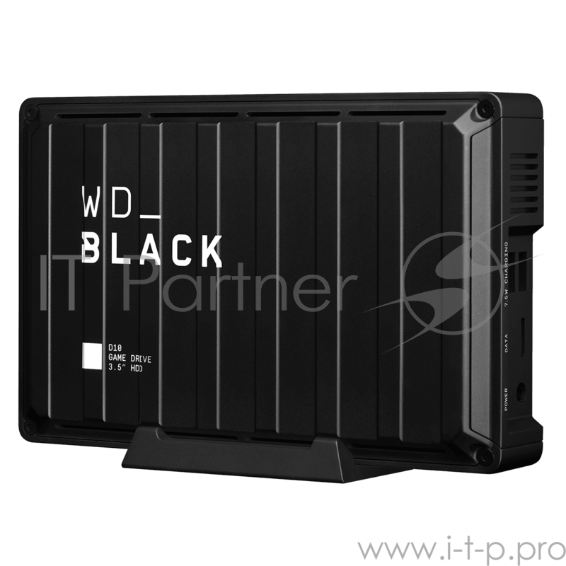 Накопитель на жестком магнитном диске WD Внешний жесткий диск WD_BLACK D10 Game Drive WDBA3P0080HBK-EESN для игровых косолей и ПК 8TB 3,5 USB 3.2 Gen 1