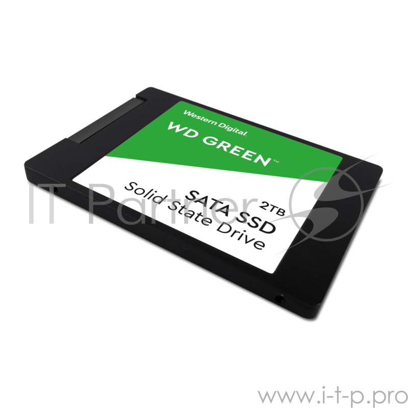 Накопитель SSD жесткий диск SATA2.5 2TB GREEN WDS200T2G0A WDC