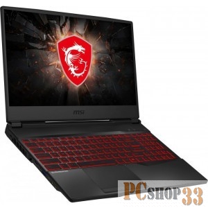Ноутбук MSI GL65 Leopard 10SCXR-056XRU Core i5 10300H/8Gb/SSD512Gb/nVidia GeForce GTX 1650 4Gb/15.6/IPS/FHD (1920x1080)/Free DOS/black/WiFi/BT/Cam