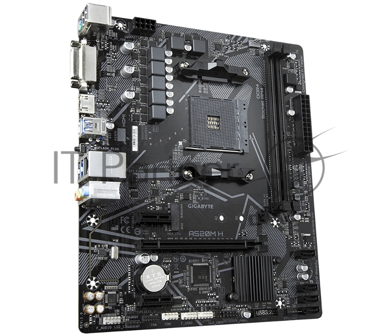 Материнская плата AMD A520 SAM4 ATX A520M H GIGABYTE