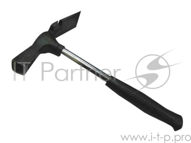 Молоток каменщика VIRA 900122 600гр., с гвоздодёром, трубчатая обрезиненная ручка