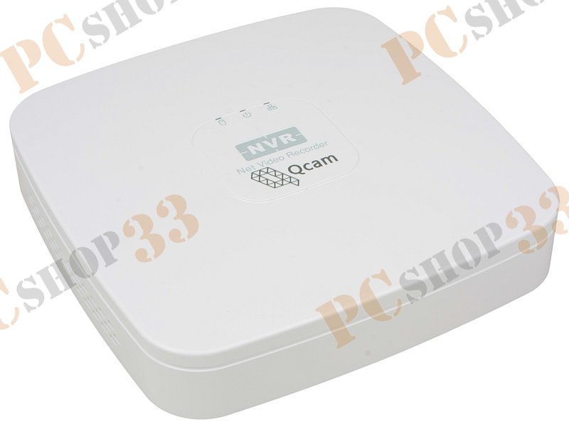 Цифровой IP-видеорегистратор Q-Cam QMR-04 (4 кан. / 4xLAN PoE, 1xHDD, H.264/G.711A)