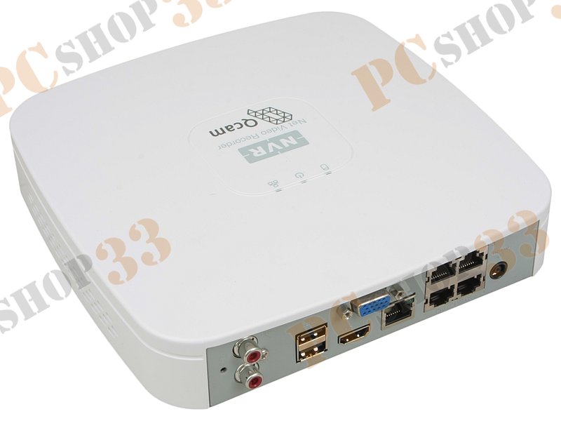 Цифровой IP-видеорегистратор Q-Cam QMR-04 (4 кан. / 4xLAN PoE, 1xHDD, H.264/G.711A)