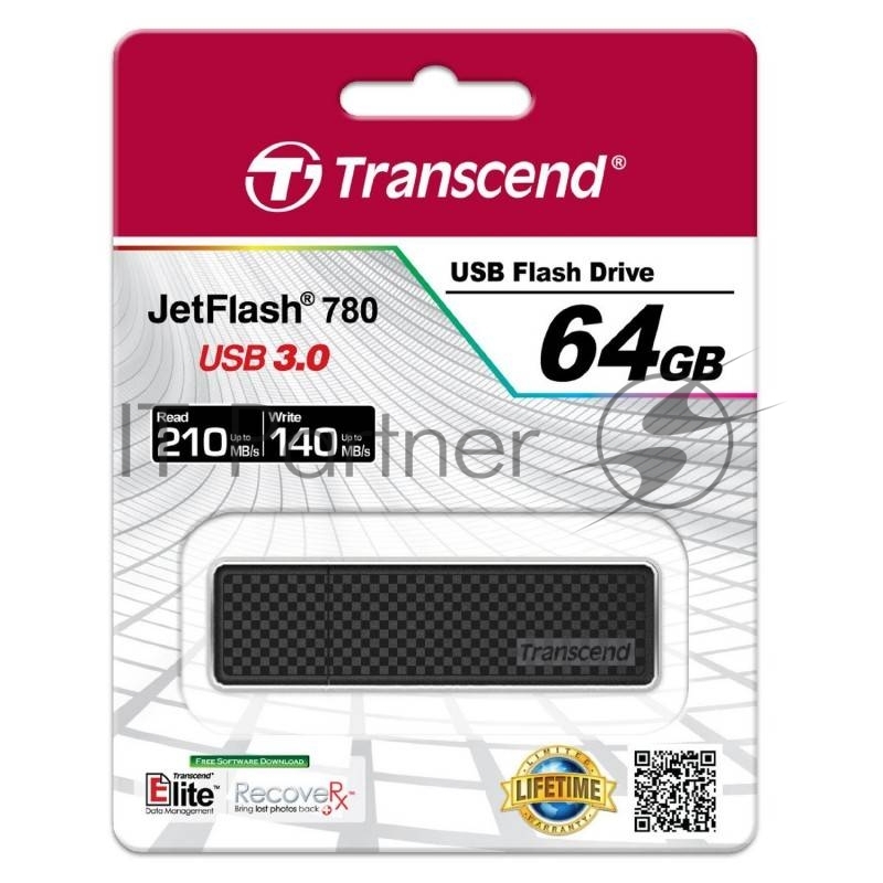 Накопитель USB flash 64ГБ Transcend JetFlash 780 TS64GJF780 (USB3.0)