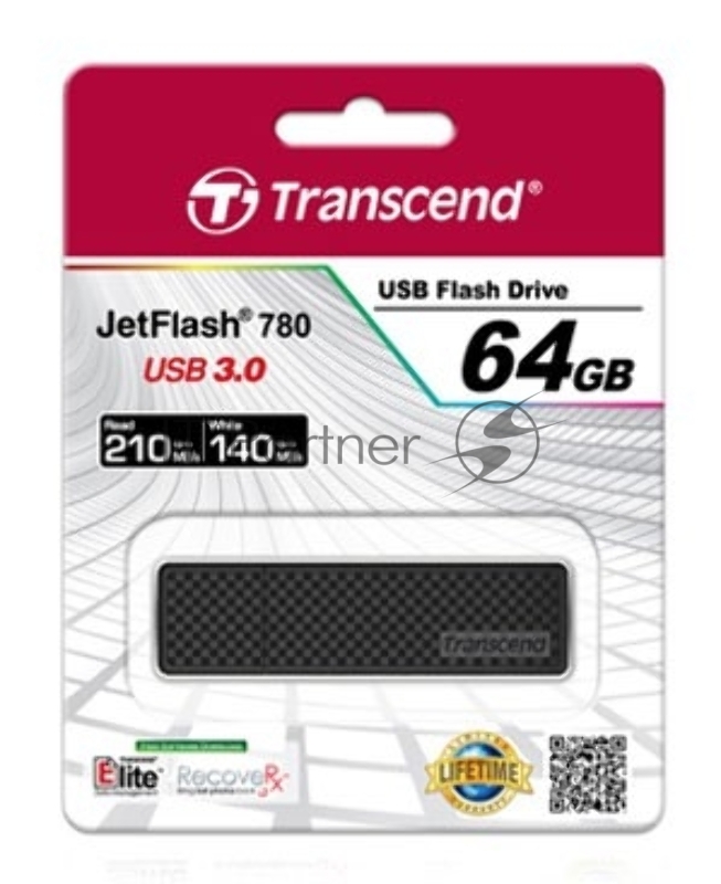Накопитель USB flash 64ГБ Transcend JetFlash 780 TS64GJF780 (USB3.0)