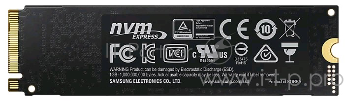 SSD диск 250ГБ M.2 Samsung 970 EVO MZ-V7E250BW (PCI-E)