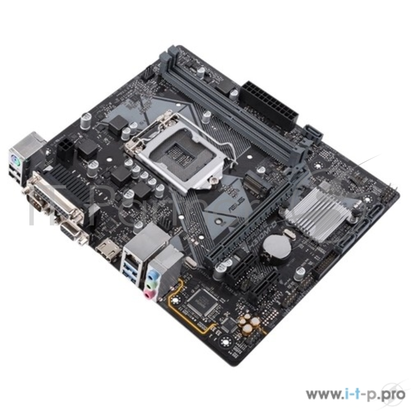 Мат. плата Socket1151 ASUS PRIME H310M-D (iH310, 2xDDR4, M.2, SATA III, PCI-E, D-Sub, HDMI, 1Гбит LAN, USB3.1, mATX)