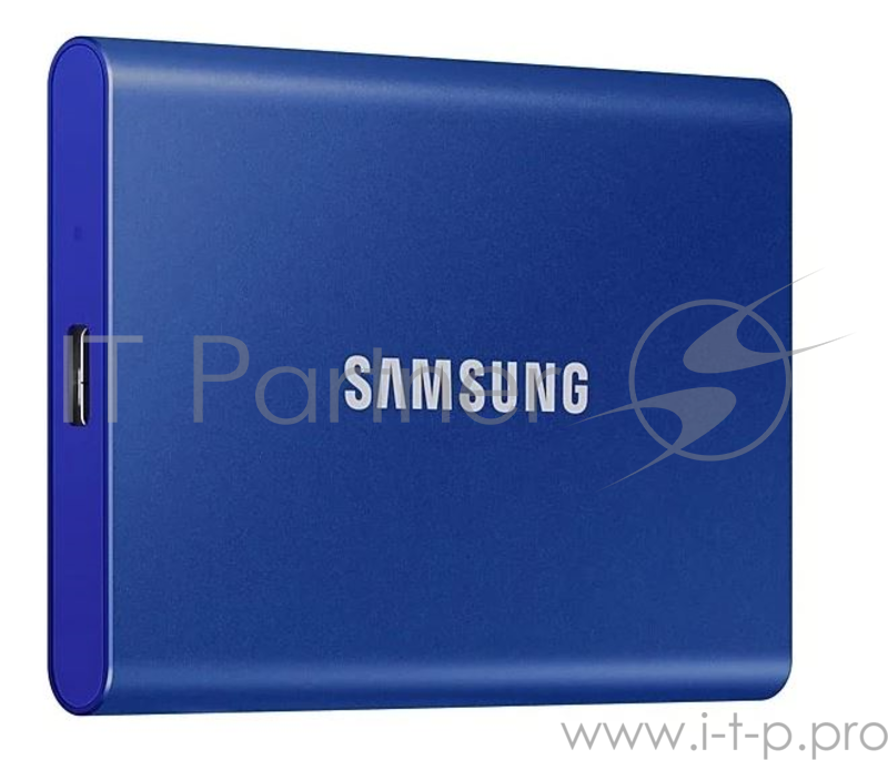 Твердотельный накопитель Samsung SSD 1TB T7 Touch, USB Type-C, R/W 1000/1050MB/s, Blue