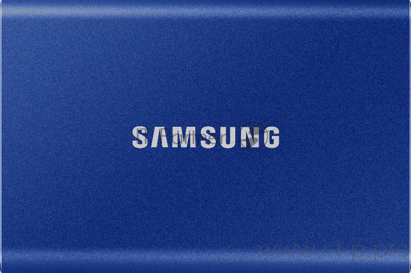 Твердотельный накопитель Samsung SSD 500GB T7 Touch, USB Type-C, R/W 1000/1050MB/s, Blue